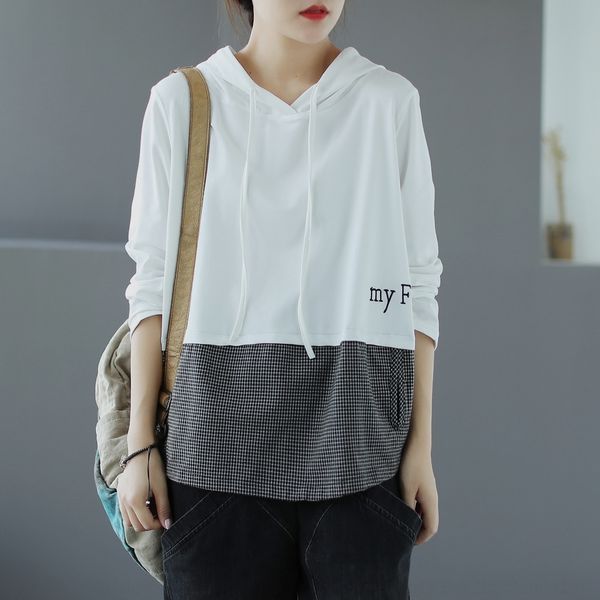 

nmuph cotton sweater sweater pullover round new korean style loose harajuku neck design pullover dndp7, Black
