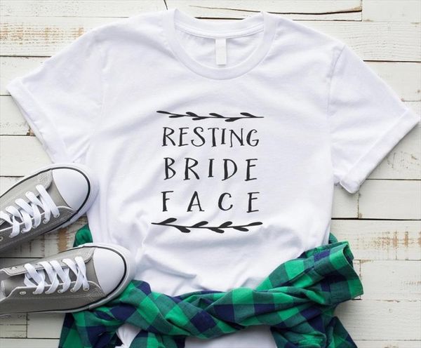 

ng bride face print women tshirt cotton casual funny t shirt for lady yong girl tee drop ship s 190, White