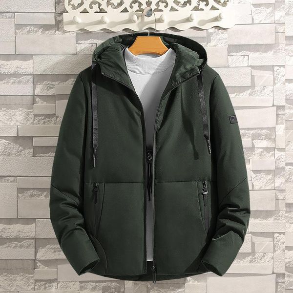 

men's jackets solid color 2021 casual jacket m-5xl 6xl 7xl 8xl men spring autumn outerwear mandarin collar clothing, Black;brown