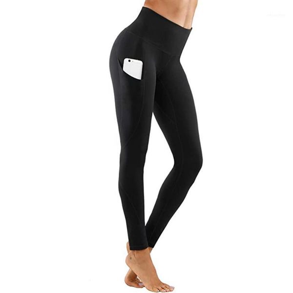 

yoga outfits sagace women's tight pants elastic quick dry with pockets fitness hip lifting trainning1, White;red