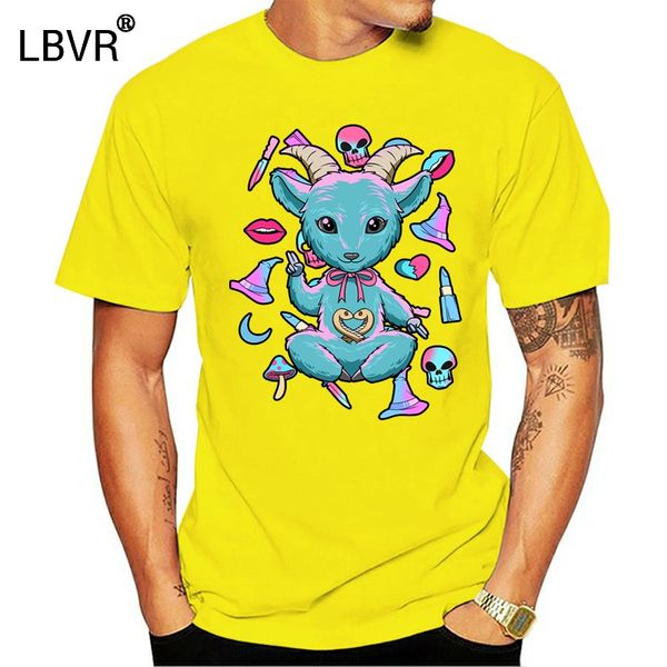 

baby baphomet kawaii pastel goth nu goth gift outfit loose round collar personalized funny original hoodie designers t shirts sweatshirt