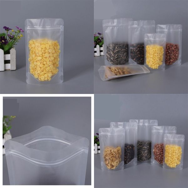 

plastic bags transparent smell proof bag food packaging food storage organizers strip seal reusable candies sugars 0 56yl c2