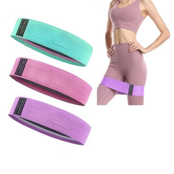 

resistance bands fitness booty rubber expander elastic band workout glute loop for home exercise equipment