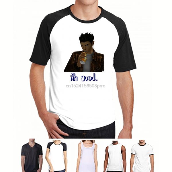 

fashion cool men t shirt women funny tshirt shenmue - ryo drinking ah good customized printed t-shirt sport hooded sweatshirt hoodie