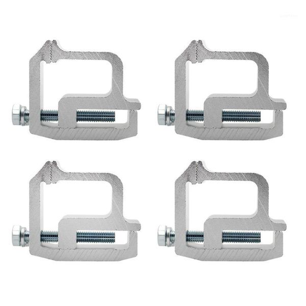 

4pcs portable shell universal auto mounting clamps truck cap er durable car accessories aluminum alloy no drilling1
