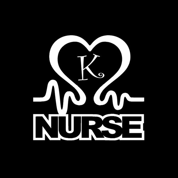 

15.5cm*14.5cm nurse heart love fashion vinyl retro-reflective car window sticker decal c15-0740