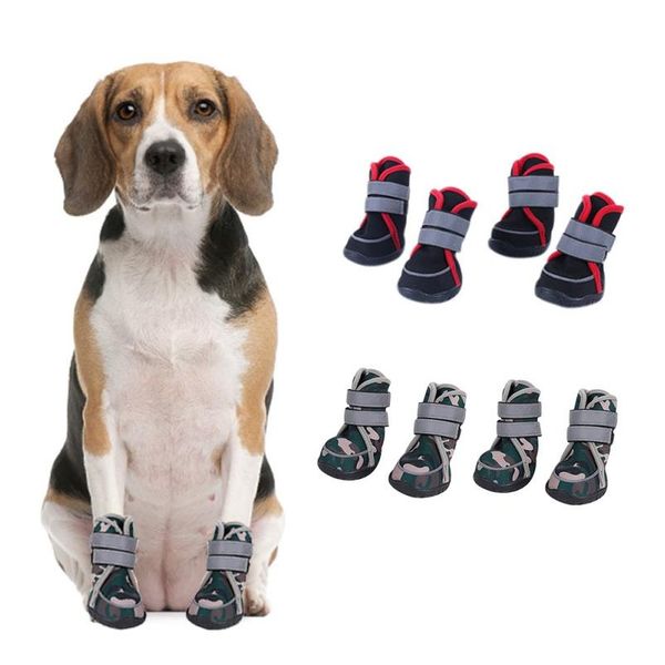 

pet dog shoes for sports mountain wearable for pets pvc soles waterproof reflective dog boots perfect for small medium l sqcfcl