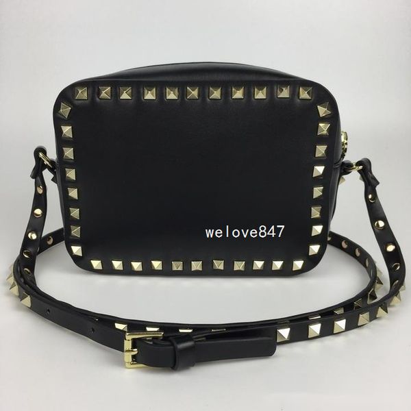 

handbag shoulderbag fashion 2018 new lady bag gold rivet valentine's day bags camera bag small blank pink red wine ljnbq qynf