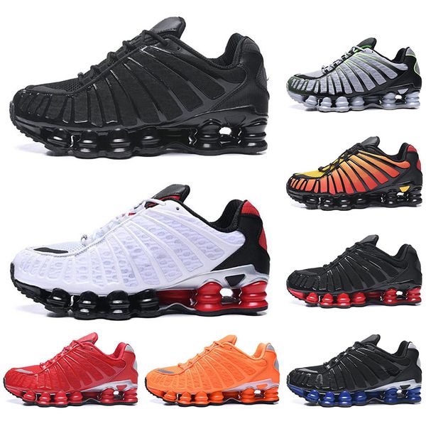 

tl кроссовки для мужчин женщин тройного черного metallic gold shock классических походных ботинок на открытом воздухе дышащих кроссовок спор