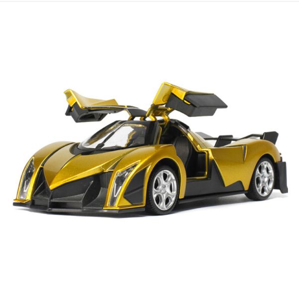 

1/32 alloy luxury lambor raptor 16 supercar model toy vehicle die cast pull back sound light toys car for children gift