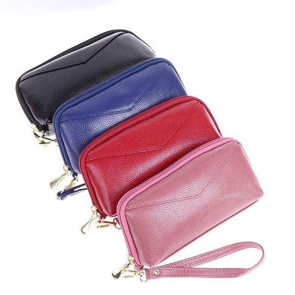 

women wallets multi-functional pu leather wallet purse coin purse card holder