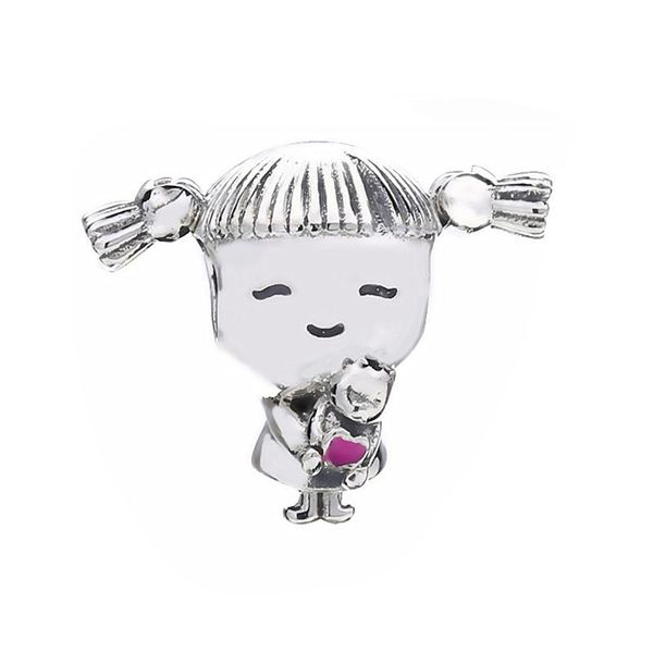 

new snake bone chain inlaid with zirconia diy cute little animal charm beads, suitable for original brand bracelet jewelry wmtfys comb2010