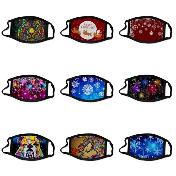 

outdoor face cover cycling mask fashion printed multi functional seamless quick dry hairband head#667, Black