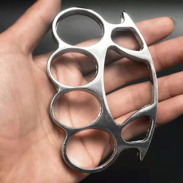 

boxing set legal self-defense weapon punch round head iron four finger tiger hand clasp fist buckle defense tiger ring finger clasp hand8456