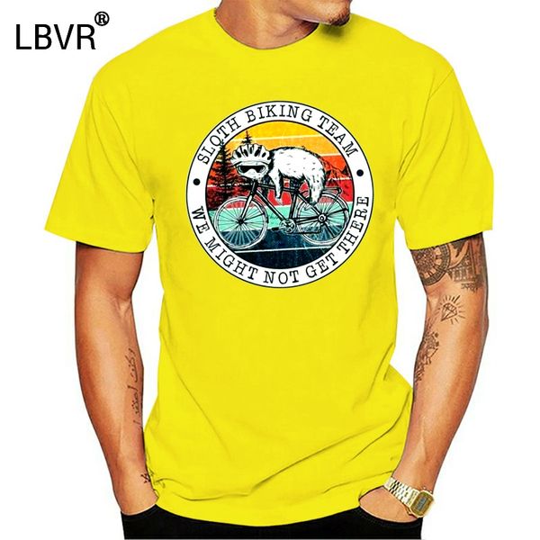

sloth biking team we might not get there vintage men t-shirt cotton s-3xl tee tee shirt sport hooded sweatshirt hoodie