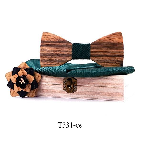 

mens suit handkerchief wood bowtie brooches set wedding wooden bow ties cravate homme noeud papillon corbatas wood corsage set, Blue;purple