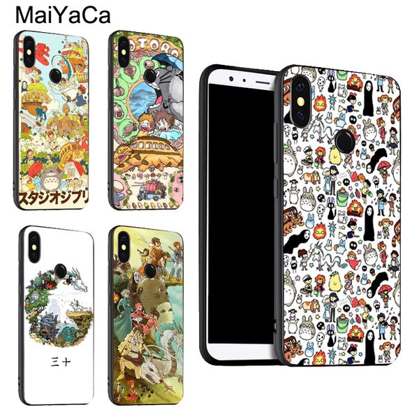 

мультфильм studio ghibli тоторо поко x3 f2 case редми 9 pro 8 7 8т 9s 9а 9с для mi примечание 10 lite 9т a3 коке