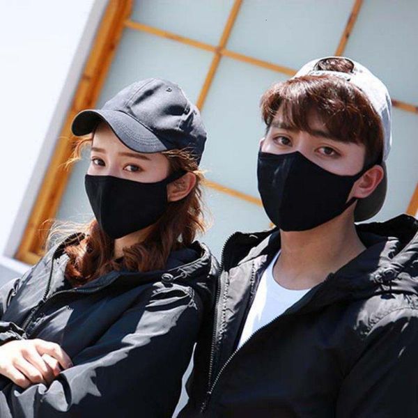 

face pm2.5 dust mask facial washable mouth respirator black masks can be matched disposable