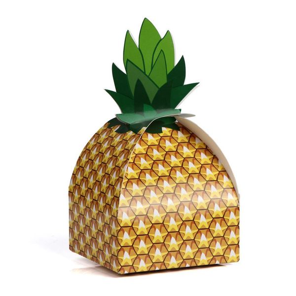 

ourwarm 48pcs party favor box pine candy boxes hawaii luau birthday tropical summer beach theme party decoration supplies wmtkkr bdesybag