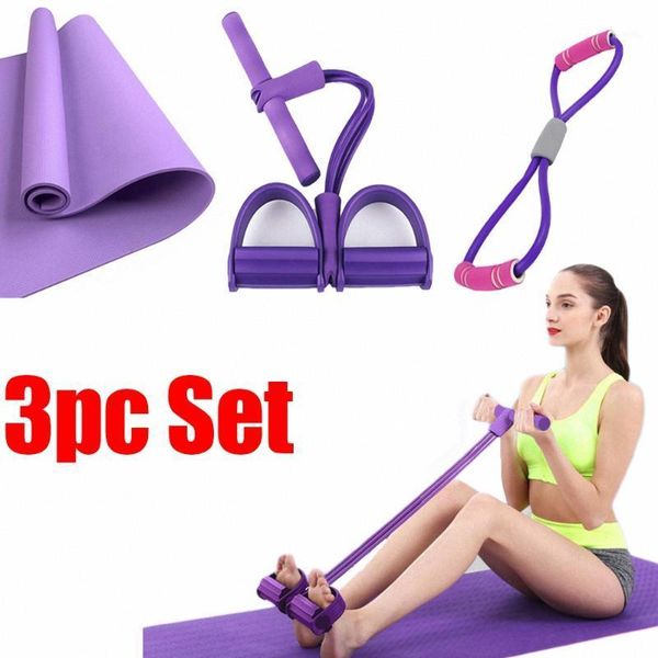 

5pcs elastic pull rope resistance bands set gym fitness equipment stretch rubber band for yoga training home workout exercise1