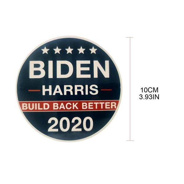 

10pcs 2020 american president election car sticker presidential candidate biden campaign rear windshield sticker wmtyot xhlove