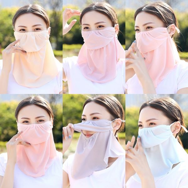 

wholesale bandana cycling mask magic scarves outdoor sun protection scarf women riding camping scarf activities, Blue;black