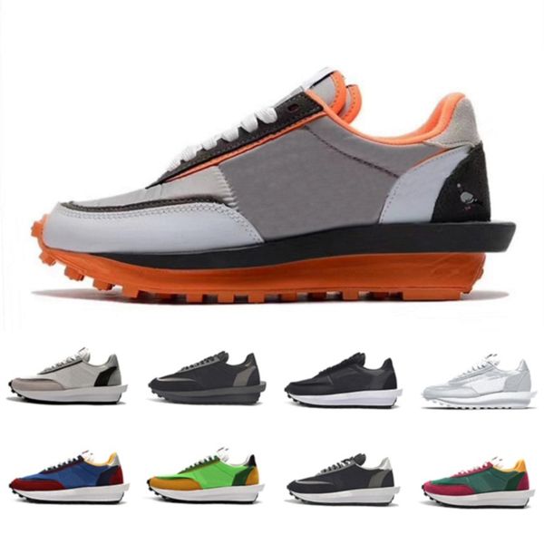 

pigeon wolf grey ldv waffle trainers mens running shoes for women varsity blue pine green gusto outdoor sports sneakers zapatos 36-45, White;red