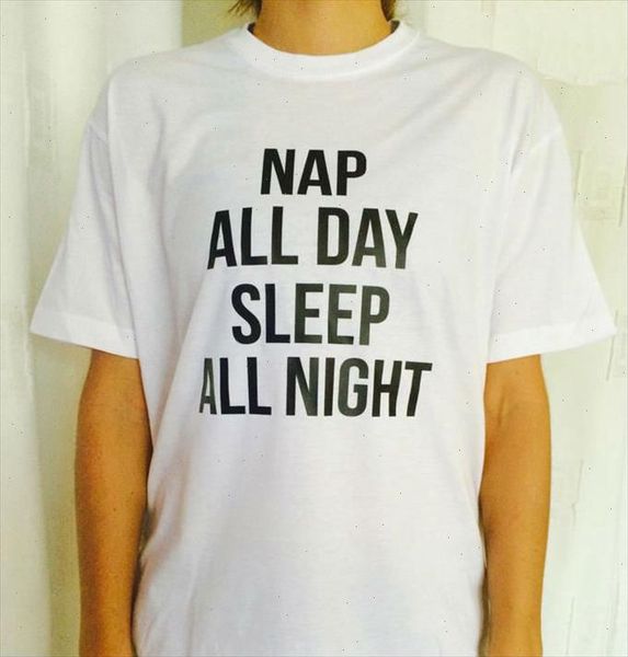 

nap all day sleep all night letters print women t shirt cotton casual funny shirt for lady white tee hipster z