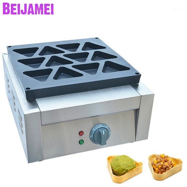

beijamei commercial non-stick electric triangle obanyaki waffle maker iron machine triangle waffle machine to make1