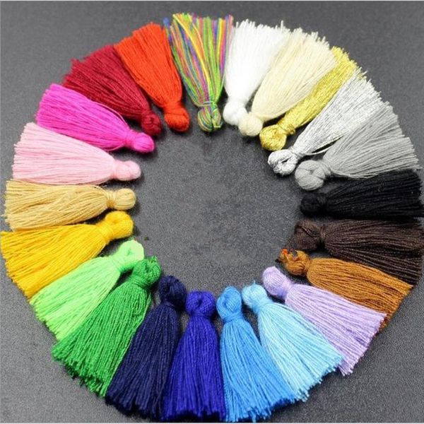 

30pcs lot 13cm length chinese knot silk tassel for earrings long rayon thread tassels handmade cotton tassel jewelry supplies h sqcdzk