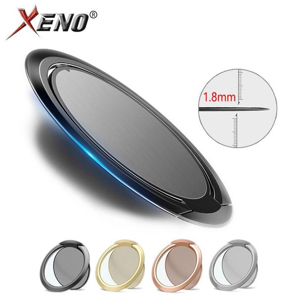 

cell phone mounts & holders ultra-thin metal finger rotatable smartphone stand holder for car mount grip universal mobile ring