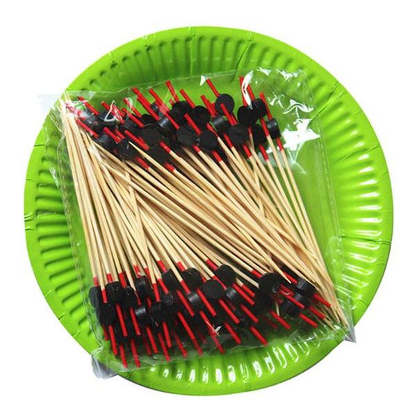 

xunzhe 100pcs 12cm creative color fruit fork sticks buffet cupcake ers cocktail forks wedding festival decorations birthday bbydpr