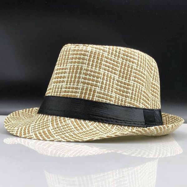

2019 мода лето стро mens шлемов sun fedora trilby gangster cap summer beach cap panama hat сомбреро путешествия sunhat wmtltv hwjh, Black;white