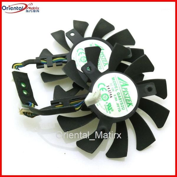 

ga81s2u 12v 0.38a 75mm 40*40*40mm 4pin fan for zotac geforce gtx 970 4gb graphics card fan1