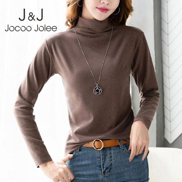 

women's sweaters all match turtleneck sweater women warm jumpers ladies pullover autumn winter black, White;black