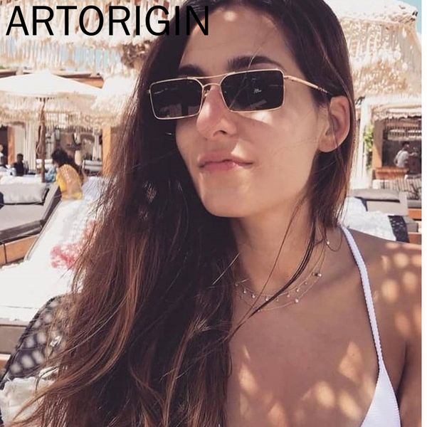 

sunglasses women retro small rectangle skinny eyewear clear lens metal frame vintage men brand uv400 sun shades glass, White;black