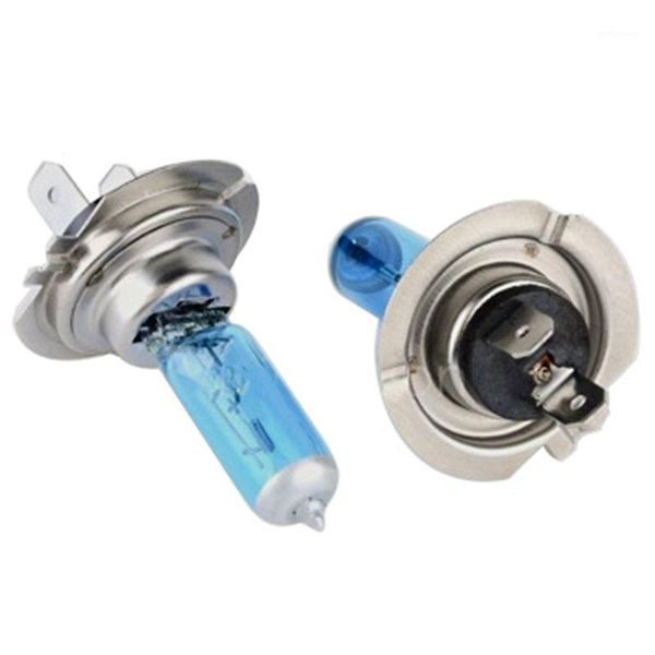 

2 x h7 dc12v 100w 5000k car xenon halogen headlight bulbs (bright white)1