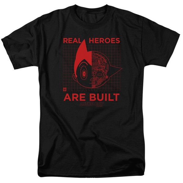 

astro boy real heroes are built licensed cool casual pride men new fashion sport hooded sweatshirt hoodie t shirt