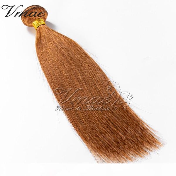 

100% top европейского качества необработанных # 30 natural color remy девственницы связки бургундских прямые переплетений человеческих волос, Black