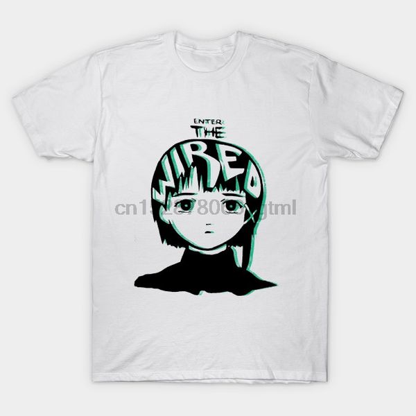 

men short sleeve tshirt serial experiments lain enter the wired 90s anime t shirt women t-shirt sport hooded sweatshirt hoodie
