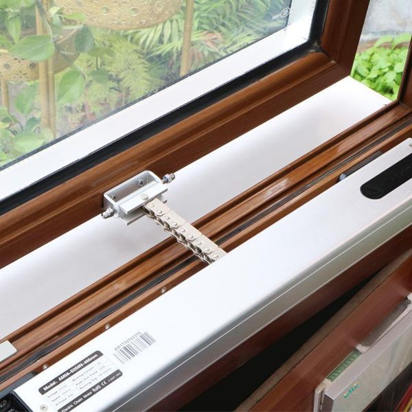 

fingerprint access control electric automatic chain window opener family bedroom ventilation automatischer fensteroffner1
