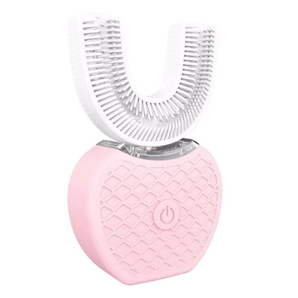 

360 degree wireless usb charging lazy automatic sonic silicone electric toothbrush cleaning tool brush oral care