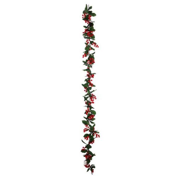 

red berries berry string bundle with led light christmas decoration tree garland wreath diy supplies artificial flowers