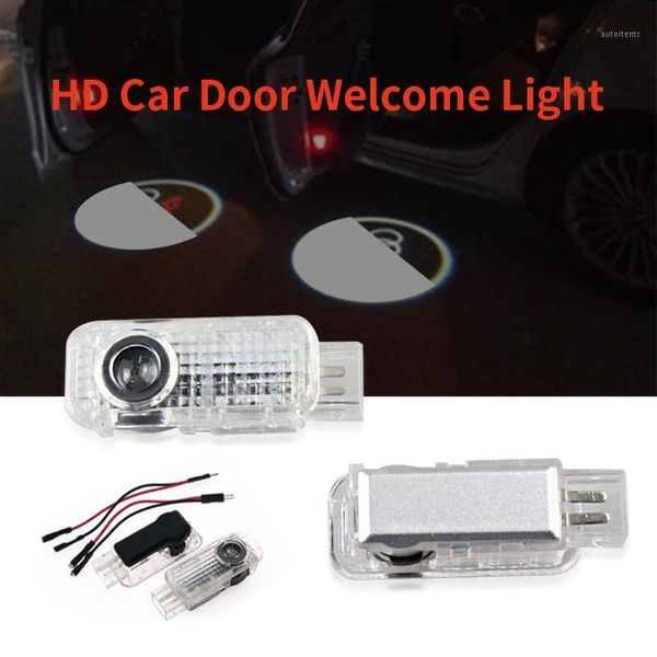 

2x car door welcome light led lamp laser ghost shadow projector logo light for a-udi a6l a4l q5 q3 q7 a5l universal car styling1