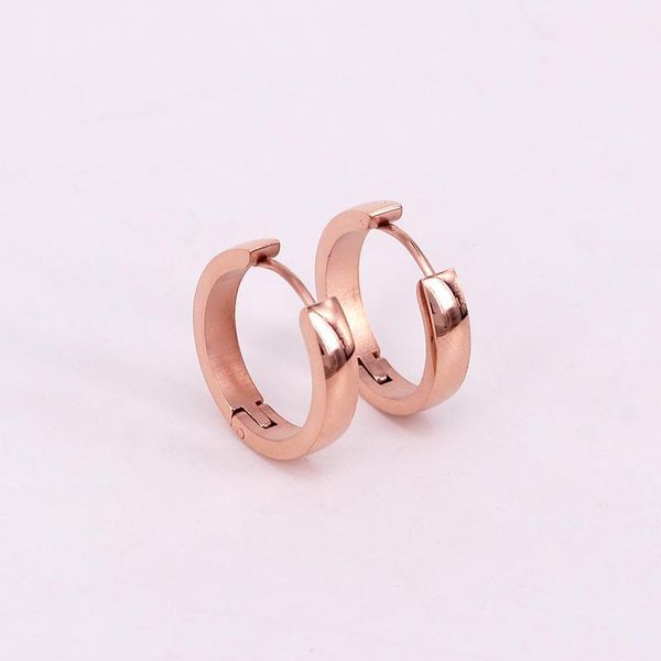 

hoop & huggie ear earrings women accessories stainless steel 20mm rose gold earring fashion jewelry brinco party collier giftppppp1, Golden;silver