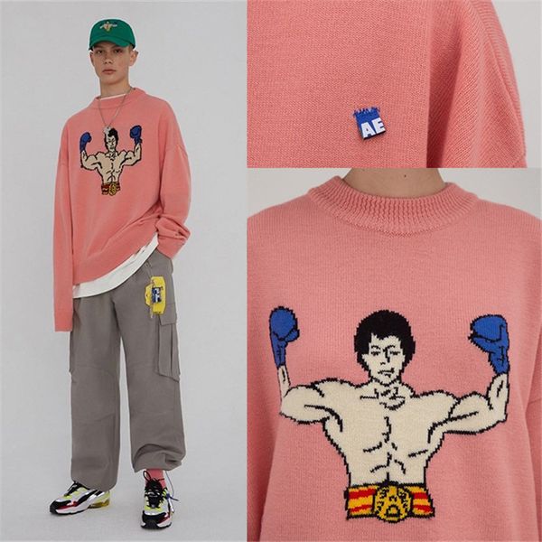 

pink-color sweater men woman 1 crew neck crewneck sweatshirts, White;black