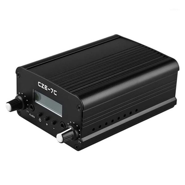 

car wifi router pll fm transmitter radio broadcast station 1w/7w stereo frequency 76-108mhz pro campus amplifiers lcd backlight1