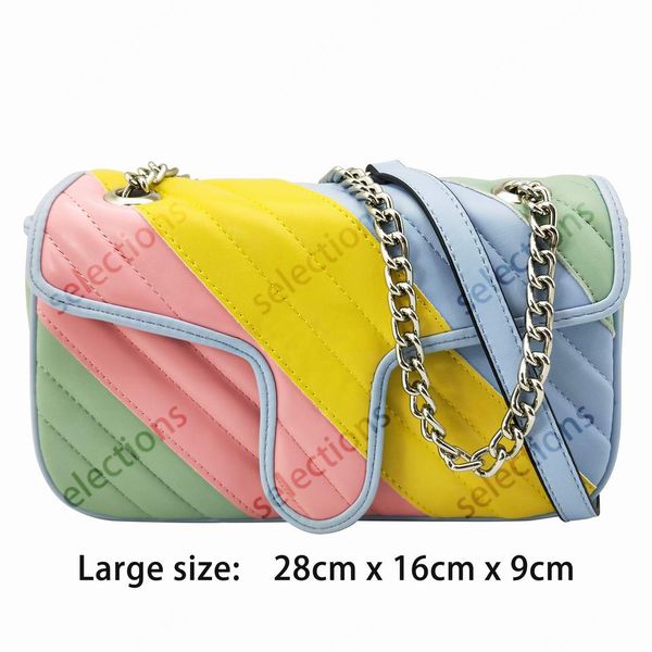 

and fashion women's shoulder bag with box shopping bags certificate card large macron handbag designer bag crossbody bag