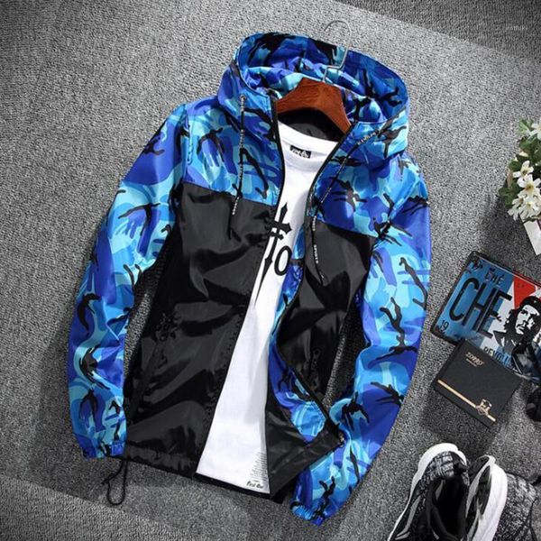 

new 2021 fashion camouflage jacket men brand new spring summer running slim fit mens casual varsity jackets coats plus size 5xl1, Black;brown