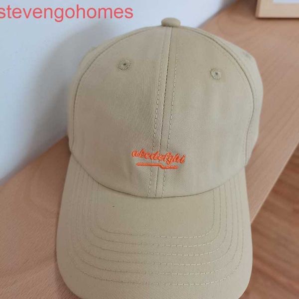 

cap spring and summer new lettered embroidered baseball women's style korean versatile soft cap show face small sun hat, Blue;gray